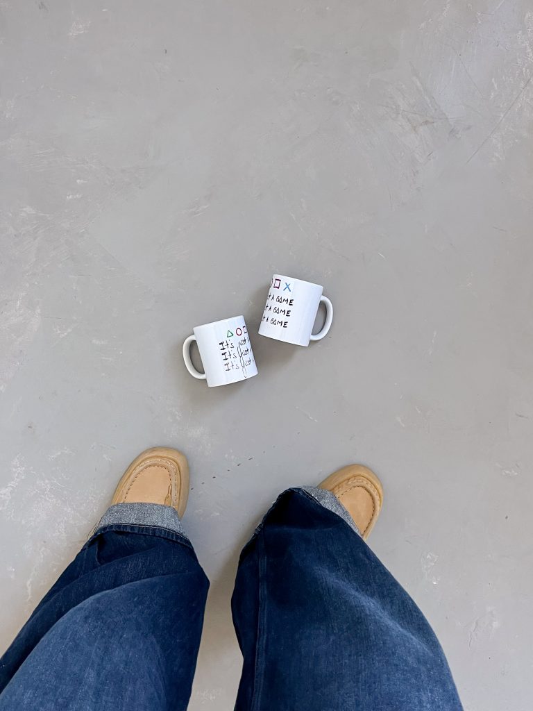 Taza Blanca "It´s just a game"